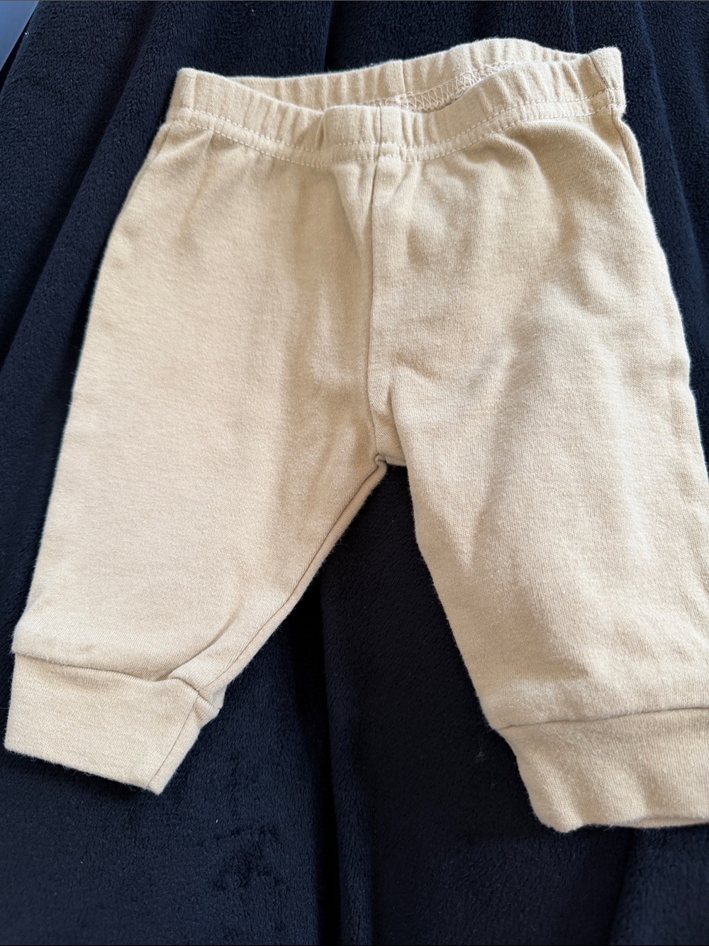 Baby Essentials Cream Jogger Sweatpants for Kids